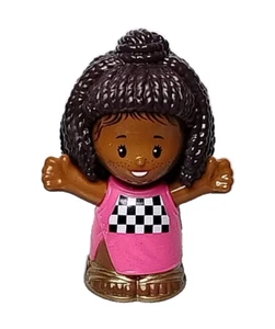 Fisher Price Little People Barbie Mädchen im Rennwagen Kleid Spielfigur - Bild 1 von 6