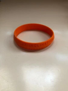 BRACCIALETTO "VALENTINO ROSSI MY INCLINATION" COLORE ARANCIO TAGLIA SMALL RARITA - Foto 1 di 1