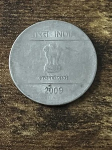 2009 India 1 Rupee Actual Coin TK8046* - Picture 1 of 3