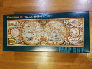 Panorama 6000 Puzzle HEYE Hemisphere Map 29615 - Imagen 1 de 11