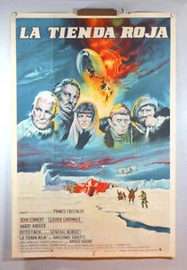 THE RED TENT 1969 Sean Connery Movie Poster- Rare Pressing -29x43 B15-37-15 - Picture 1 of 9