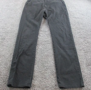 Rusty Jeans 34 Mid Rise Stretch L30 Tapered Black - Picture 1 of 20