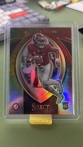 2023 Panini Select Draft Picks Certified Rookies BRYCE YOUNG TIE DYE 24/25!!