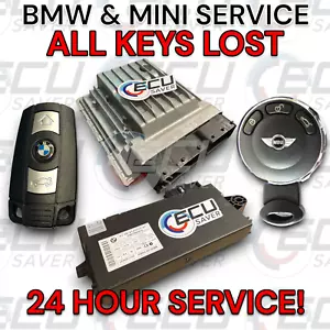 🔥 BMW MINI "ALL KEYS LOST" KEY PROGRAM SERVICE CAS3 CAS 3 E82 E90 E92 E60 E70🔥 - Foto 1 di 5