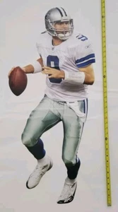 Tony Romo And Dallas Cowboys Logo Fatheads 40x43 - Picture 1 of 2