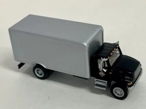 BOLEY, 1:87 / HO. INTERNATIONAL, single axle, straight, Box Truck. Black - Picture 1 of 12