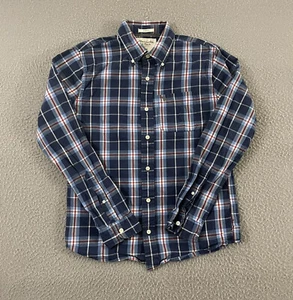 Abercrombie & Fitch Dress Shirt Mens Medium Classic Multicolor Plaid Button Down - Picture 1 of 7