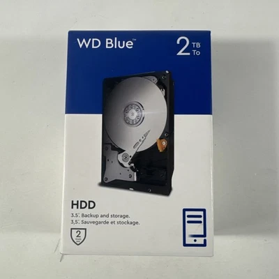 Western Digital WD Blue WDBH2D0020HN 2TB 3.5" Backup and Storage New - Image 1 of 4