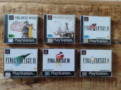 Lot de 6 jeux FINAL FANTASY Origin + Anthology + 6 + 7 + 8 + 9 - Photo 1/4