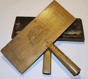 VTG Old Whittemore Improved No 10 Cotton Carder Sheep Wool Combs L.S. Watson Co - Picture 1 of 12