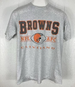 Vtg Cleveland Browns Football T Shirt NFL Single Stitch Adult Medium - Picture 1 of 13