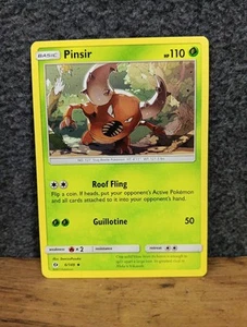Pinsir 6/149 - NM Sun & Moon - Pokemon 2017 Uncommon TCG Card trading Game - Picture 1 of 2
