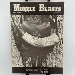 VINTAGE JANUARY 1971 MUZZLE BLAST MAGAZINE - Picture 1 of 5