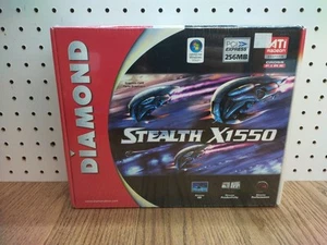 NUOVO Diamond Stealth X 1550 ATI Radeon 256mb PCI Express - Foto 1 di 6