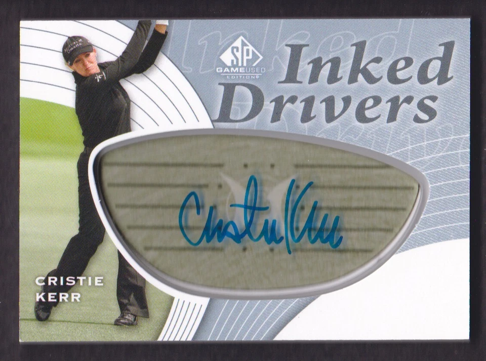 2012 SP Game Used Golf Inked Drivers Silver Pick From List - Image 1 of 1