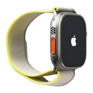 Apple Watch Ultra 49mm (A2622) GPS + LTE - Jaune/Beige / Gris Alpine Trail - Photo 1 sur 4