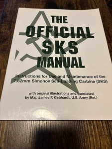 Official SKS Manual by U. S. S. R. Army Staff 1997, Trade Paperback - Imagen 1 de 5