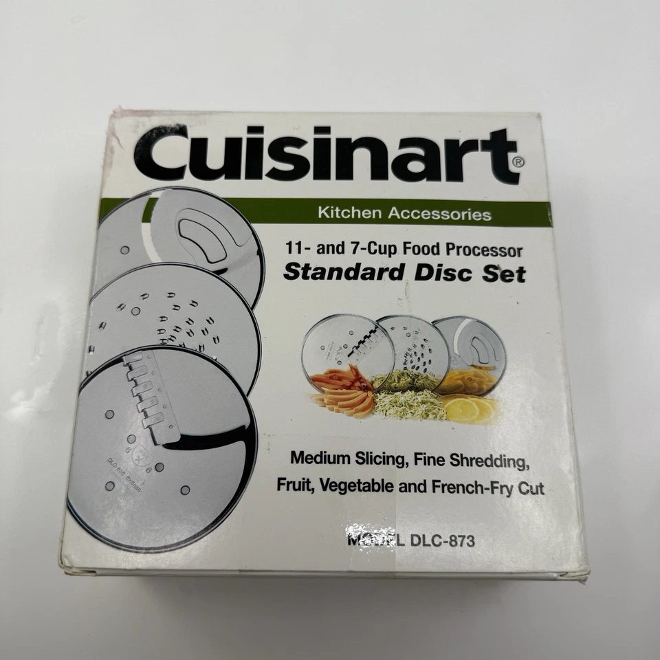 Cuisinart DLC-893 Specialty Disc Set New Open Box - Image 1 of 4