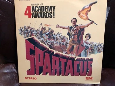 Spartacus 12" Laserdisc Foto 1 de 2