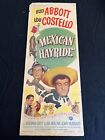 MEXICAN HAYRIDE  original U.S INSERT -14X36 - ABBOTT AND COSTELLO