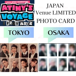 PSL ATEEZ 2024 FANMEETING IN JAPAN VERANSTALTUNGSORT OFFIZIELLE FOTOKARTE TOKIO OSAKA - Bild 1 von 27