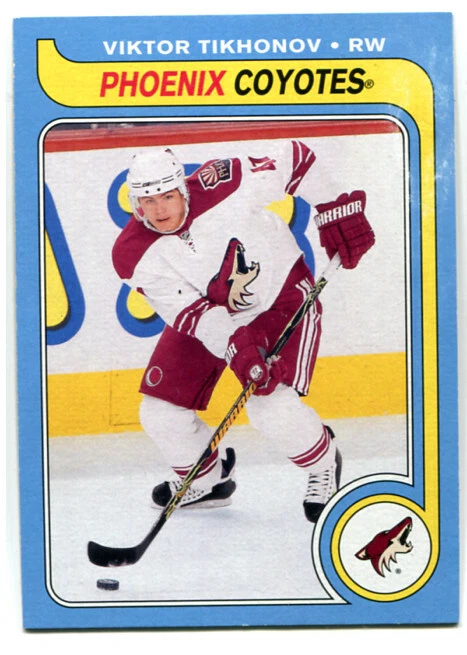 2008-09 OPC Retro Viktor Tikhonov Rookie Card #784 Phoenix Coyotes - Image 1 of 1