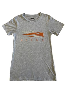 SITKA Gear Women's T-Shirt Gray Size Small - Picture 1 of 6