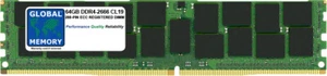 64GB DDR4 2666MHz PC4-21300 288-PIN ECC Zugelassen Rdimm RAM Mac pro (2019) - Picture 1 of 1