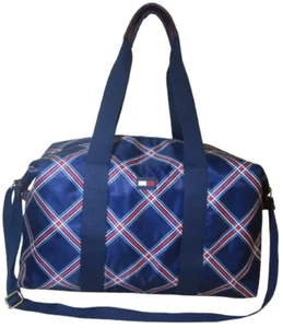 Tommy Hilfiger Weekender Duffle Bag Tote Red White Blue Overnight ✅ - Picture 1 of 14
