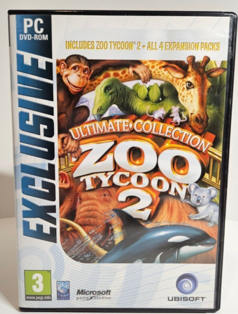 Jogo Pc Zoo Tycoon 2 Ultimate Collection + 4 Expansões, Jogo de Videogame  Microsoft Game Studios Usado 40389036