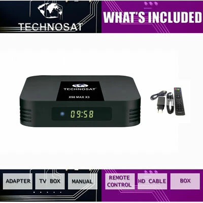 TECHNOSAT X98 mini  ANDROID TV IPTV STB 4K / 2GB RAM / 16GB ROM  - Image 1 of 4