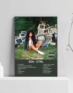 SZA Strg Album Premium Musik Poster | Artwork Tracklist - Bild 1 von 4