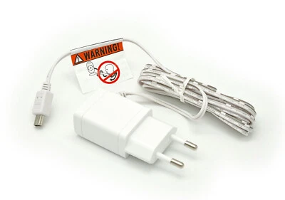 Ladekabel für Babyphone GHB, BOIFUN, Luvion, Tenboo, Lionello, Oretti, Oleke u.a - Bild 1 von 3