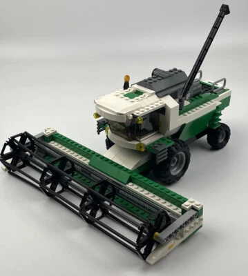 Lego® City Bauernhof - 7636 - Mähdrescher - mit Anleitung/ Stickern - Jahr 2009 - Bild 1 von 4