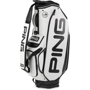 New 2025 Limited Edition Ping TOUR Staff 6-Way White/Black Bag - Picture 1 of 5