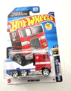 2025 Hot Wheels 6/10 TRANSFORMERS Optimus Prime #104/250 Brand New - Picture 1 of 1