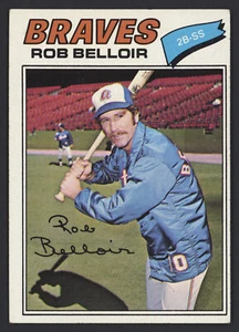 1977 Topps #312 Rob Belloir Braves - Picture 1 of 24
