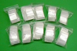 1x1 Mini Taschen klar wiederverschließbar 2mil Poly 1"" x 1"" Baggies 1000 Stck. - Bild 1 von 6