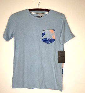 HURLEY TSHIRT Boys Medium New with Tags Soft T Shirt Short Sleeve Floral Theme - Picture 1 of 6