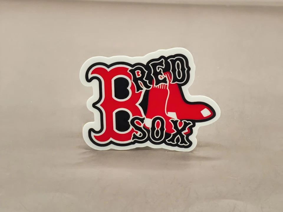 Boston Red Sox Vinyl Stickers MLB Baseball Fenway Park Wally Green Monster Sport - Image 1 of 1