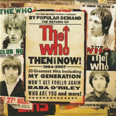 The Who Then And Now CD NEW SEALED Squeeze Box/Pinball Wizard/I'm A Boy/5:15+ - Image 1 of 4