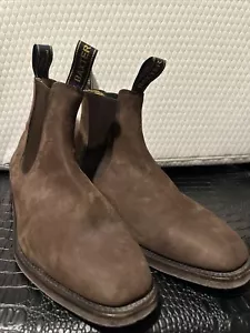 Dress Baxter Suede Chocolate Men’s Boots Sz 11.5 - Picture 1 of 6