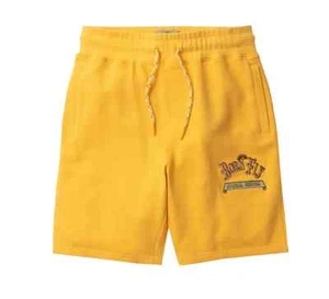 Men’s Medium - Born Fly Men's GOAT Sweatshorts, Pale Yellow Shorts, 2302B4752 - Picture 1 of 6