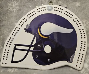 NFL Custom Cribbage Helmet Board Minnesota Vikings - Sealed - Picture 1 of 7