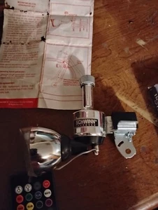 Vintage Schwinn Approved Generator Lamp Taillight Light Set 6v Rear Untested A9 - Picture 1 of 2