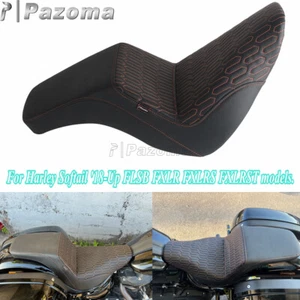 Almohadilla de gel 2-up cojín de asiento tipo confort para Harley Softail FXLRST Low Rider ST 22 - Imagen 1 de 9