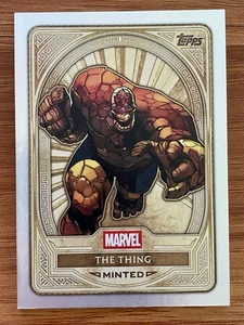 2025 Topps Marvel Mint Bronze Minted #90 The Thing - Picture 1 of 2