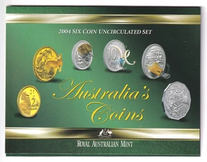 Australia. 2004 - RAM Uncirculated MINT SET.. 6 Coins - Picture 1 of 2