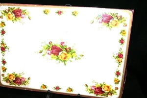 4 tovagliette Royal Albert Old Country Roses 16,5" x 11" nuove sigillate in fabbrica - Foto 1 di 5