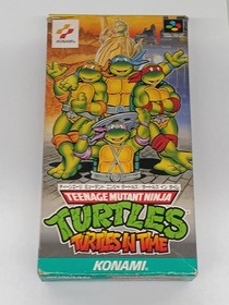 KONAMI TMNT Turtles in Time Arcade Game Neo Geo Console Collectible